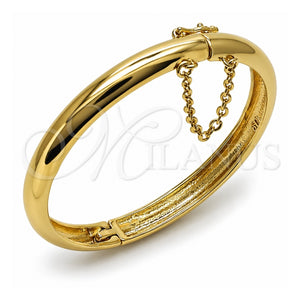 Aro Individual 07.185.0020.05 Oro Laminado, Pulido, Tono Dorado (Grosor 07.6 MM, Talla 5 (2,50 de Diámetro))