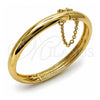 Aro Individual 07.185.0020.05 Oro Laminado, Pulido, Tono Dorado (Grosor 07.6 MM, Talla 5 (2,50 de Diámetro))