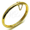 Aro Individual 07.185.0020.06 Oro Laminado, Pulido, Tono Dorado (Thickness, Size 6 (2.75 Diameter))