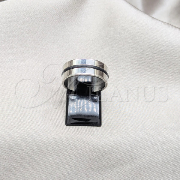 Anillo de Hombre 01.63.0645.05 Acero Inoxidable, Pulido, Dos Tonos (Size 5)