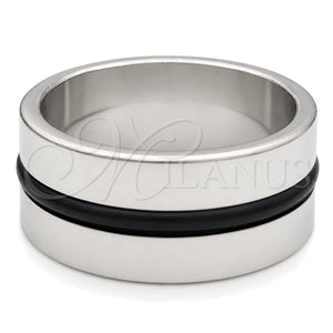 Anillo de Hombre 01.63.0645.05 Acero Inoxidable, Pulido, Dos Tonos (Size 5)