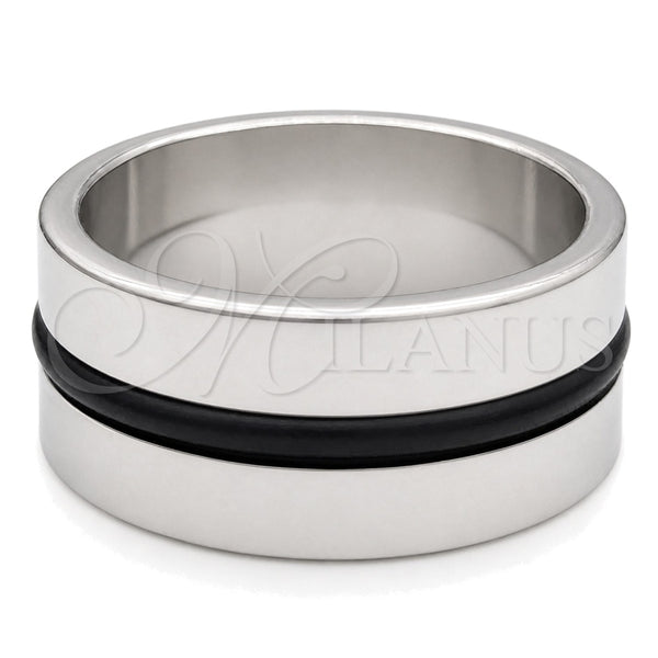 Anillo de Hombre 01.63.0645.06 Acero Inoxidable, Pulido, Dos Tonos (Size 6)