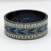 Anillo de Hombre 01.63.0649.06 Acero Inoxidable, Pulido Negro, Rodinado Negro (Size 6)