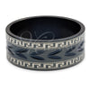 Anillo de Hombre 01.63.0649.06 Acero Inoxidable, Pulido Negro, Rodinado Negro (Size 6)