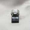 Anillo de Hombre 01.63.0651.07 Acero Inoxidable, Diseño de Duplo, Pulido, Tono Plateado (Size 7)