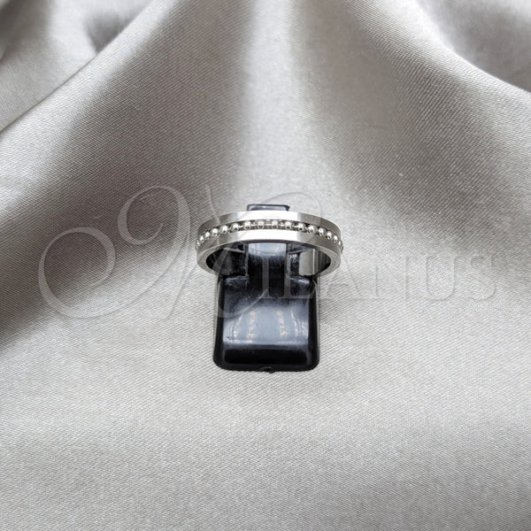 Anillo de Hombre 01.63.0662.05 Acero Inoxidable, Pulido, Tono Plateado (Size 5)