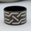 Anillo de Hombre 01.63.0678.06 Acero Inoxidable, Pulido, Rodinado Negro (Size 6)