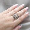 Anillo Elegante 01.63.0683.10 Acero Inoxidable, Pulido, Rodinado (Size 10)