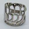 Anillo Elegante 01.63.0683.10 Acero Inoxidable, Pulido, Rodinado (Size 10)