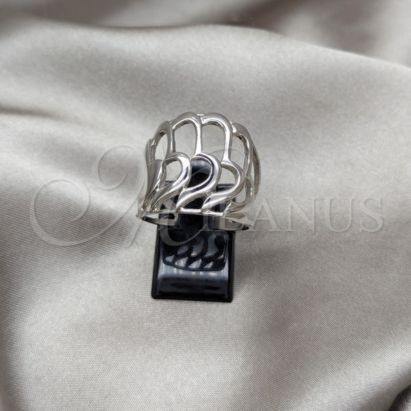 Anillo Elegante 01.63.0683.10 Acero Inoxidable, Pulido, Rodinado (Size 10)