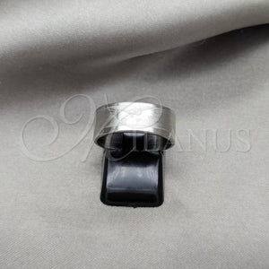 Anillo de Hombre 01.63.0691.07 Acero Inoxidable, Diseño de Águila, Pulido, Tono Plateado (Size 7)