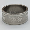 Anillo de Hombre 01.63.0692.05 Acero Inoxidable, Diseño de Libélula, Pulido, Tono Plateado (Size 5)