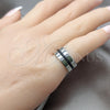 Anillo de Hombre 01.63.0693.05 Acero Inoxidable, Diseño de Duplo y Delfín, Mate, Tono Plateado (Size 5)