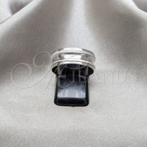 Anillo de Hombre 01.63.0744.06 Acero Inoxidable, Pulido, Tono Plateado (Size 6)