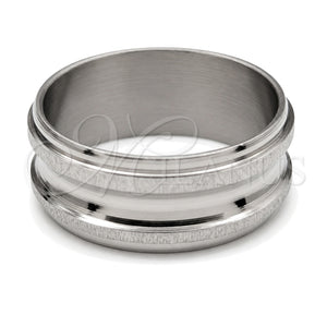 Anillo de Hombre 01.63.0744.06 Acero Inoxidable, Pulido, Tono Plateado (Size 6)