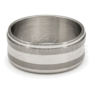Anillo de Hombre 01.63.0745.06 Acero Inoxidable, Pulido, Tono Plateado (Size 6)