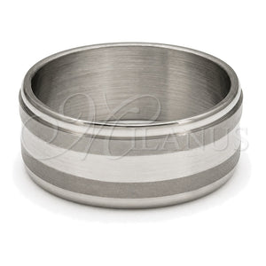 Anillo de Hombre 01.63.0745.06 Acero Inoxidable, Pulido, Tono Plateado (Size 6)