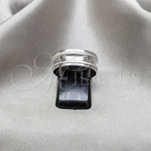 Anillo de Hombre 01.63.0744.07 Acero Inoxidable, Pulido, Tono Plateado (Size 7)