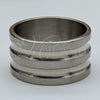 Anillo de Hombre 01.63.0708.06 Acero Inoxidable, Pulido, Rodinado (Size 6)