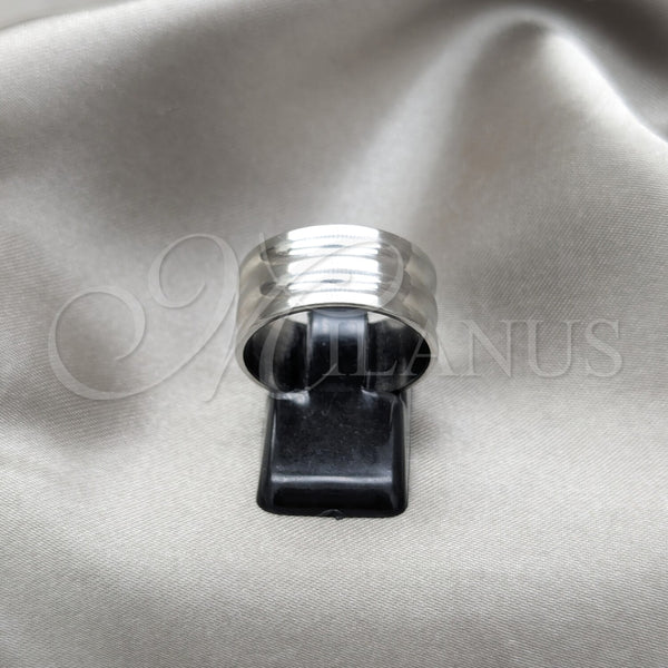 Anillo de Hombre 01.63.0708.08 Acero Inoxidable, Pulido, Rodinado (Size 8)