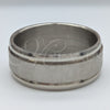 Anillo de Hombre 01.63.0713.07 Acero Inoxidable, Cepillado, Rodinado (Size 7)