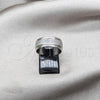 Anillo de Hombre 01.63.0713.07 Acero Inoxidable, Cepillado, Rodinado (Size 7)