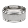 Anillo de Hombre 01.63.0695.05 Acero Inoxidable, Pulido Negro, Tono Plateado (Size 5)