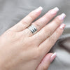 Anillo de Hombre 01.63.0718.06 Acero Inoxidable, Pulido, Rodinado (Size 6)