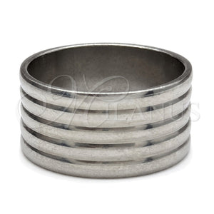 Anillo de Hombre 01.63.0718.06 Acero Inoxidable, Pulido, Rodinado (Size 6)