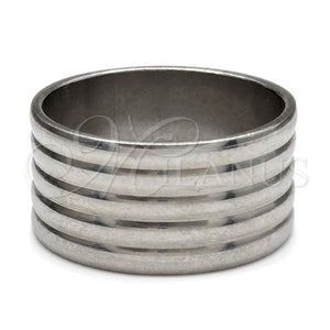 Anillo de Hombre 01.63.0718.06 Acero Inoxidable, Pulido, Rodinado (Size 6)