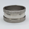 Anillo de Hombre 01.63.0726.06 Acero Inoxidable, Cepillado Negro, Tono Plateado (Size 6)