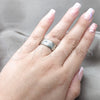 Anillo de Hombre 01.63.0732.07 Acero Inoxidable, Pulido, Tono Plateado (Size 7)