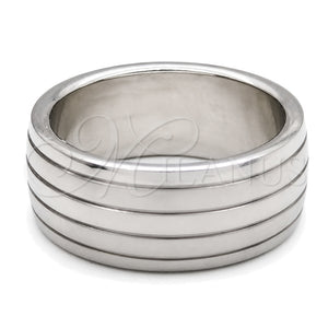 Anillo de Hombre 01.63.0732.07 Acero Inoxidable, Pulido, Tono Plateado (Size 7)