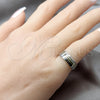 Anillo de Hombre 01.63.0736.05 Acero Inoxidable, Pulido, Dos Tonos (Size 5)