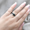 Anillo de Hombre 01.63.0743.08 Acero Inoxidable, Pulido, Tono Plateado (Size 8)