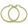 Argolla Grande 02.170.0573.60 Oro Laminado, Diamantado, Tono Dorado