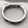 Pulsera Solida 03.114.0414.09 Oro Laminado, Pulido, Tono Dorado (Thickness, 9 Inches Length)