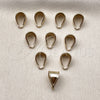 Findings 12.202.0001 Oro Laminado, Pulido, Tono Dorado