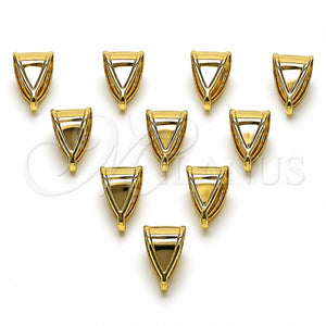 Findings 12.202.0001 Oro Laminado, Pulido, Tono Dorado
