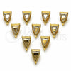 Findings 12.202.0001 Oro Laminado, Pulido, Tono Dorado