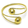 Aro Individual 07.213.0021 Oro Laminado, Diseño de Bola, Pulido, Tono Dorado (40 MM Thickness, One size fits all)