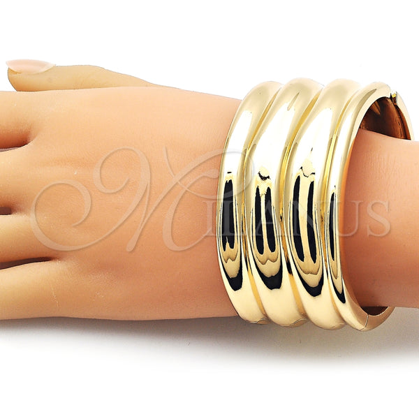 Aro Individual 07.307.0048.05 Oro Laminado, Pulido, Tono Dorado (40 MM Thickness, Size 5 (2.50 Diameter))