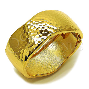 Aro Individual 07.307.0065.05 Oro Laminado, Diseño de Disco, Diamantado, Tono Dorado (30 MM Thickness, Size 5 (2.50 Diameter))