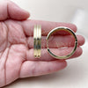 Argolla Huggie 02.237.0045.35 Oro Laminado, Pulido, Tono Dorado