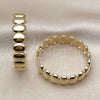 Argolla Huggie 02.237.0046.35 Oro Laminado, Pulido, Tono Dorado