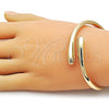 Aro Individual 07.215.0024.05 Oro Laminado, Pulido, Tono Dorado (11 MM Thickness, Size 5 (2.50 Diameter))