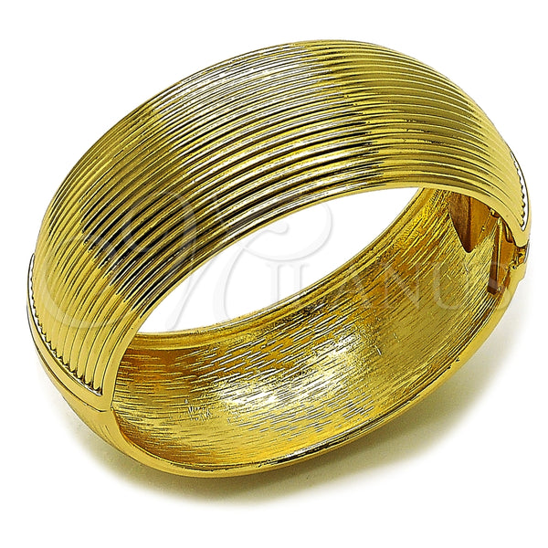 Aro Individual 07.215.0028.05 Oro Laminado, Diamantado, Tono Dorado (25 MM Thickness, Size 5 (2.50 Diameter))