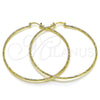 Argolla Grande 5.136.028.70 Oro Laminado, Diamantado, Tono Dorado