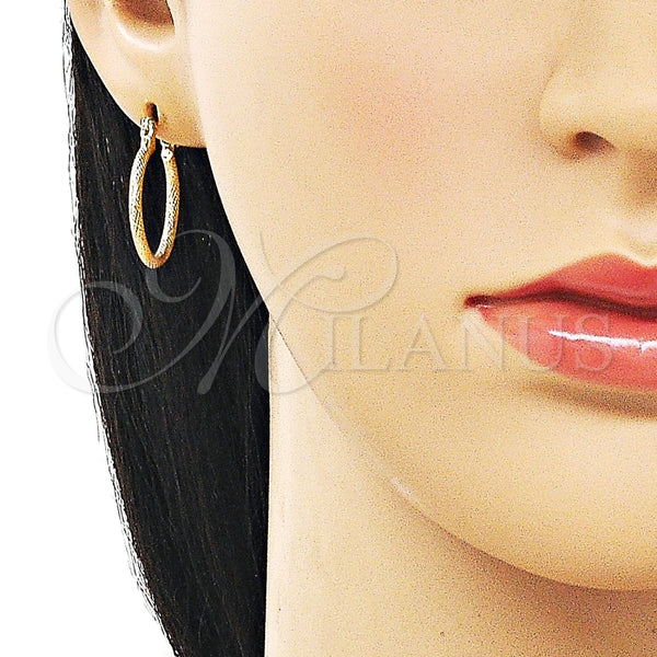 Argolla Pequeña 02.170.0593.20 Oro Laminado, Mate, Tono Dorado