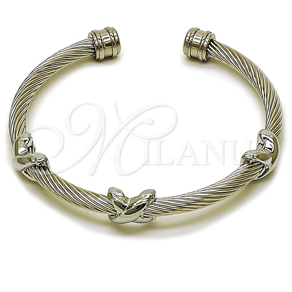 Aro Individual 07.138.0020 Acero Inoxidable, Diseño de Infinito, Pulido, Acero